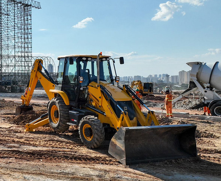 Escavadeira Armac Rental - Líder em locação de máquinas pesadas